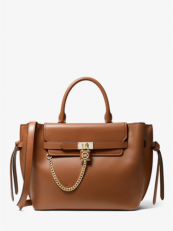 Hamilton Legacy Large Leather Belted Satchel | Michael Kors 30F1G9HS9L