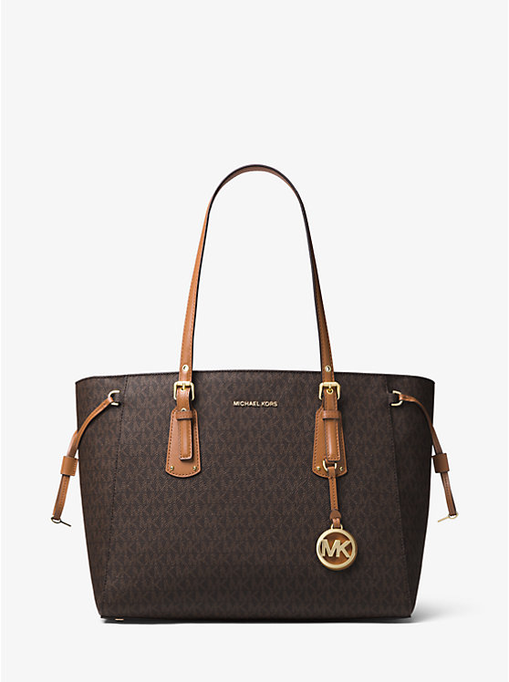 Voyager Medium Logo Tote Bag | Michael Kors 30F8GV6T2B