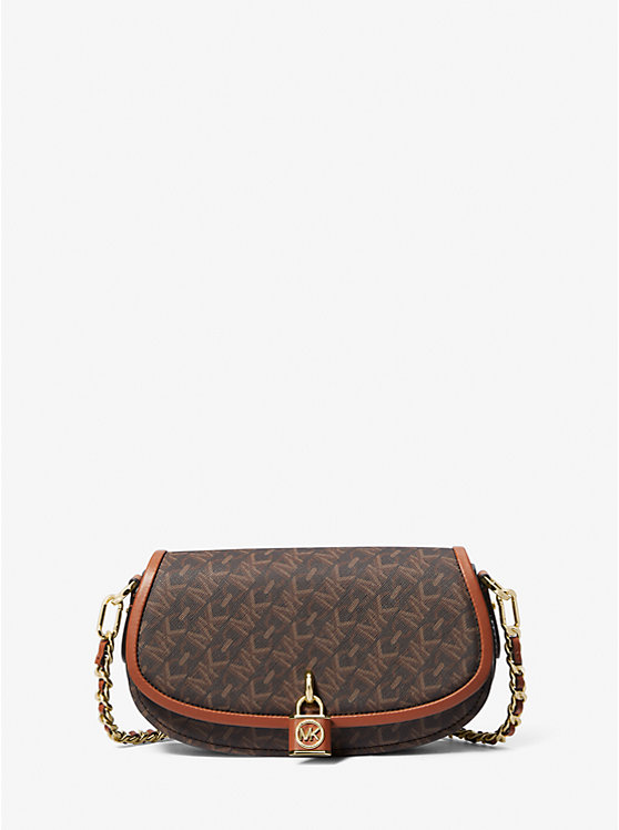 Mila Small Empire Signature Logo Shoulder Bag | Michael Kors 30H3GIMM1B