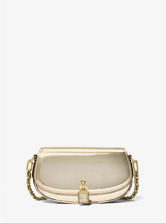 Mila Small Metallic Leather Shoulder Bag | Michael Kors 30H3GIMM1T