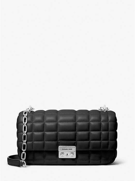 Tribeca Large Quilted Leather Shoulder Bag | Michael Kors 30R4S1SL3L