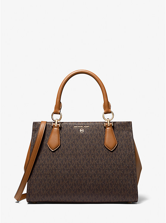 Marilyn Medium Logo Satchel | Michael Kors 30S2G6AS2B