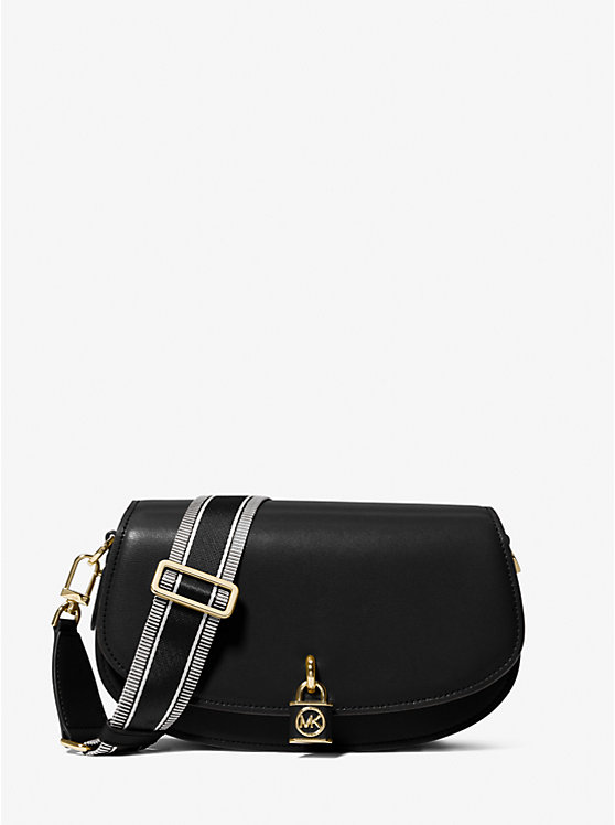 Mila Medium Leather Messenger Bag | Michael Kors 30S3GIMM8L