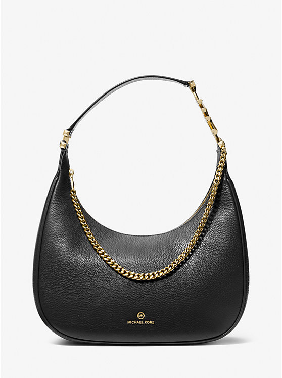 Piper Large Pebbled Leather Shoulder Bag | Michael Kors 30S3GP1H3L