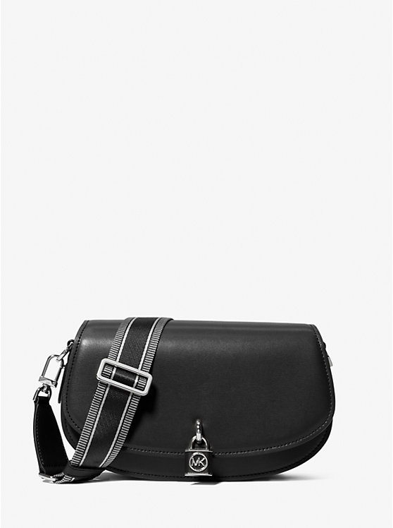 Mila Medium Leather Messenger Bag | Michael Kors 30S3SIMM8L