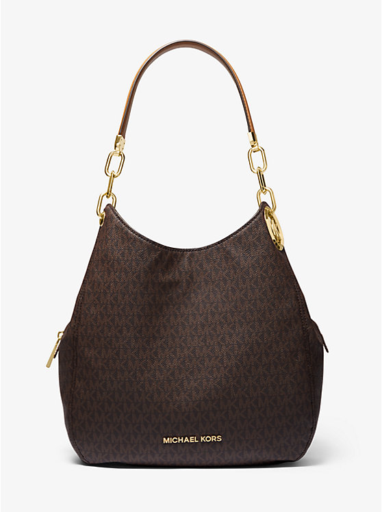 Lillie Large Logo Shoulder Bag | Michael Kors 30T9G0LE3B