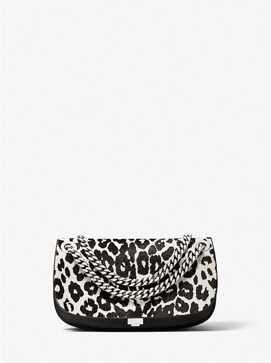 Christie Mini Leopard Print Calf Hair and Leather Envelope Bag | Michael Kors 31F2MCHC1H