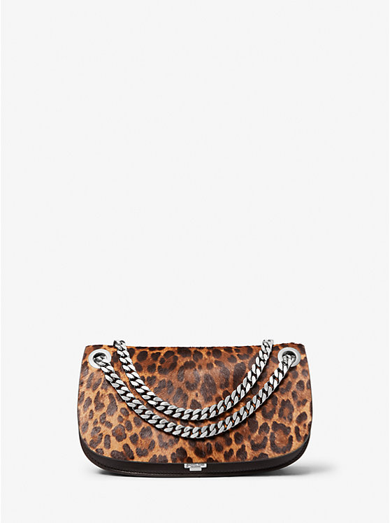 Christie Mini Leopard Print Calf Hair Envelope Bag | Michael Kors 31F3PCHC1H