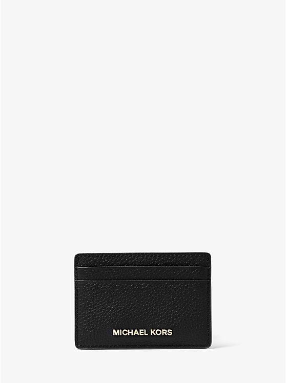 Pebbled Leather Card Case | Michael Kors 32F7GF6D0L