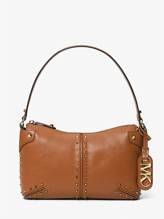 Astor Large Studded Leather Shoulder Bag | Michael Kors 32S3GATU3L