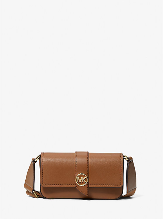Greenwich Extra-Small Saffiano Leather Sling Crossbody Bag | Michael Kors 32S3GGRC1L