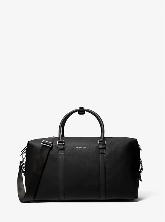 Hudson Pebbled Leather Duffel Bag | Michael Kors 33F1LHDU3L