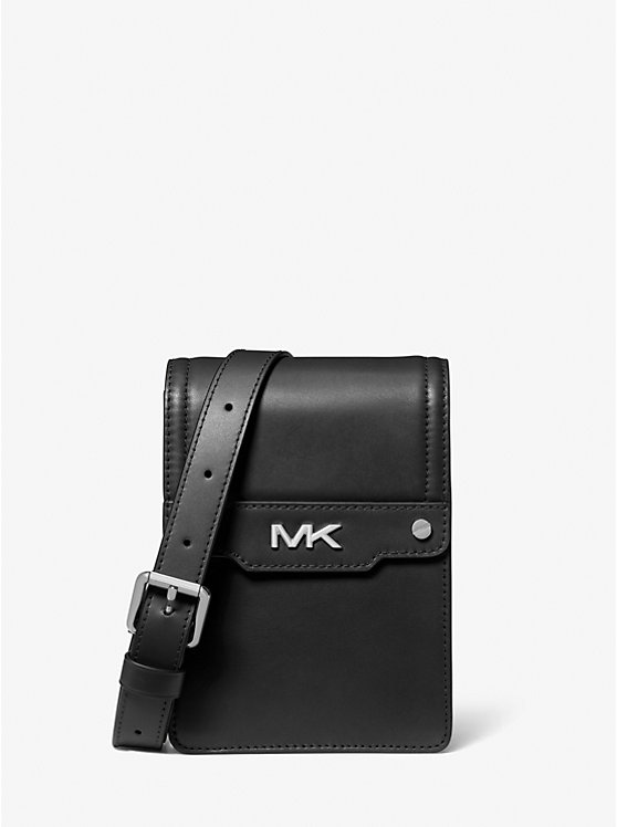 Varick Leather Smartphone Crossbody Bag | Michael Kors 33F3LVAM5L