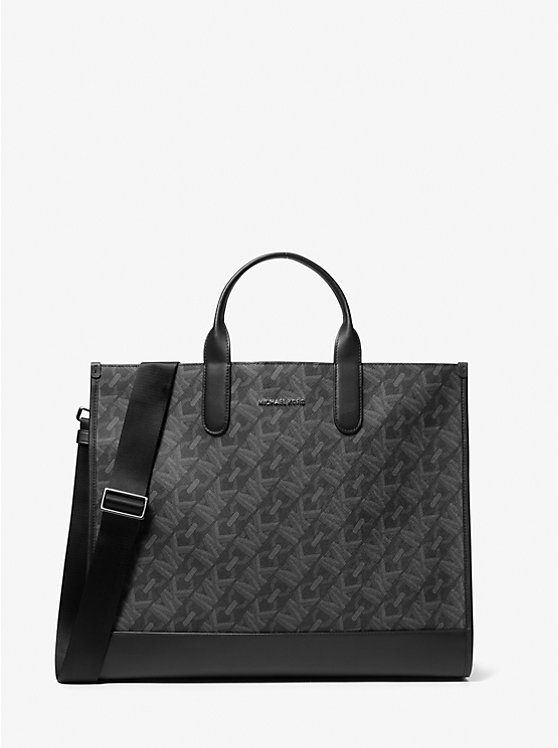 Hudson Empire Signature Logo Tote Bag | Michael Kors 33H3LHDT4B