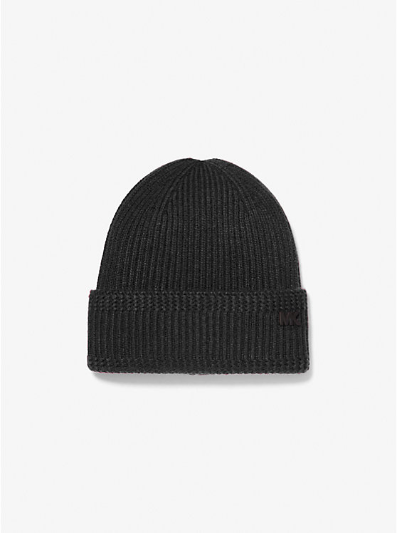 Ribbed Knit Beanie Hat | Michael Kors 34209