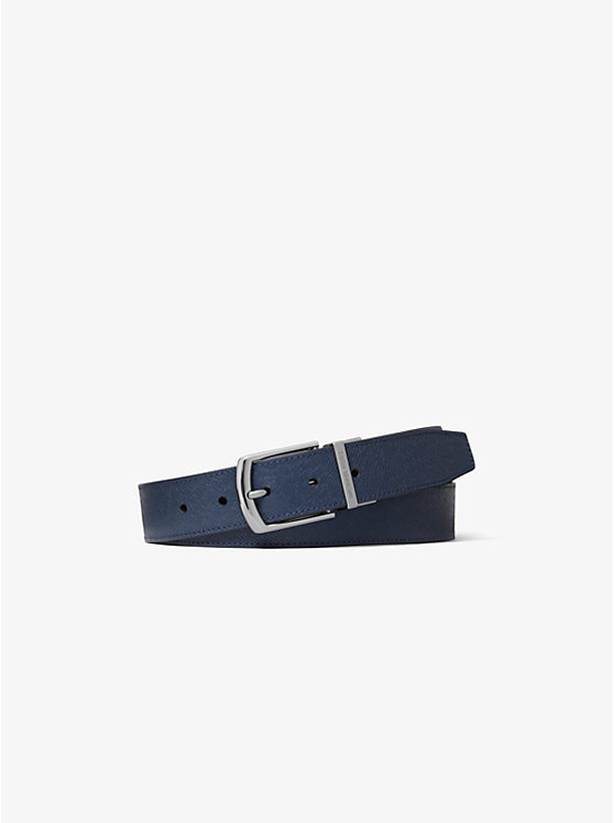 Crossgrain Leather Belt | Michael Kors 39H9LBLY1T
