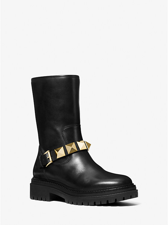 Layton Studded Leather Boot | Michael Kors 40F1LTFE8L