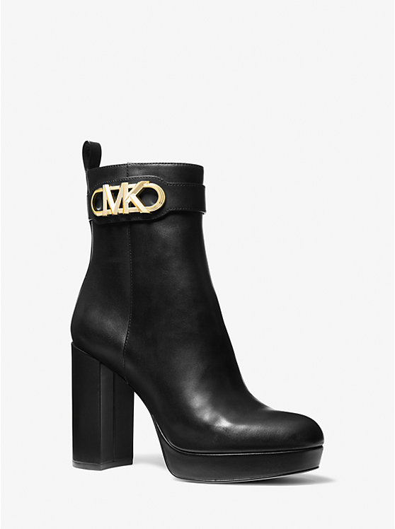 Parker Leather Platform Boot | Michael Kors 40F2PKME1L