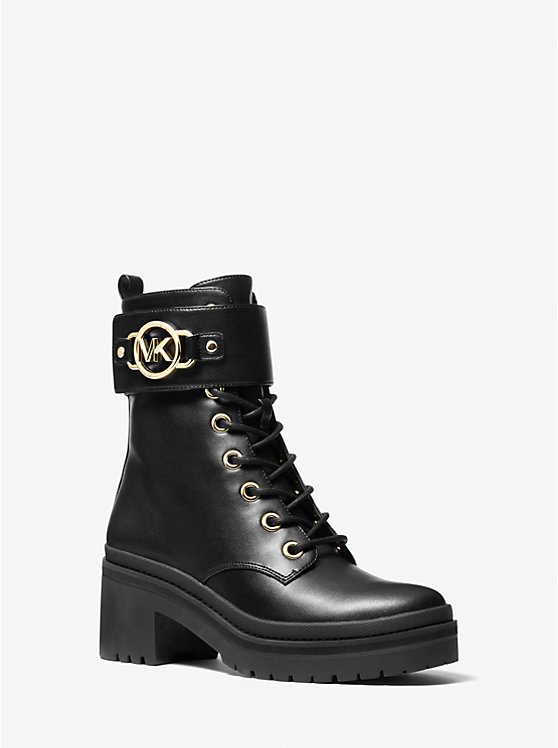 Rory Faux Leather Combat Boot | Michael Kors 40F2ROME8L