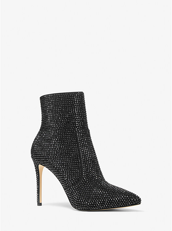 Rue Crystal Embellished Faux Suede Boot | Michael Kors 40F2RUHE5S