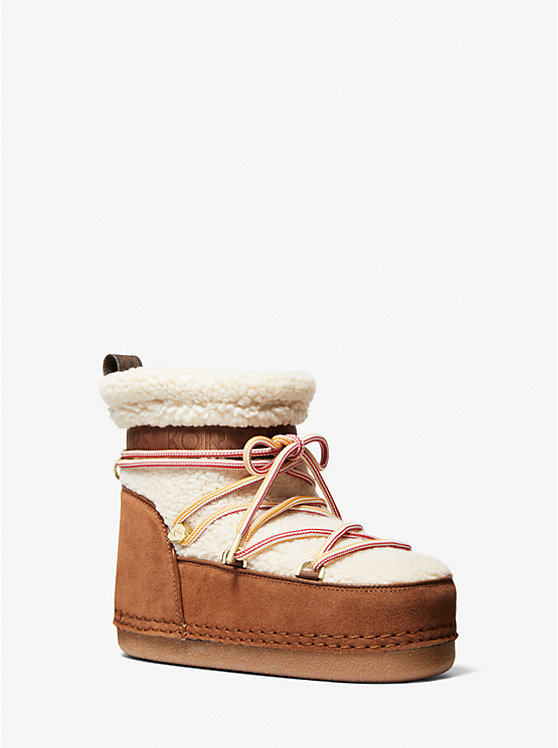 Zelda Sherpa and Faux Suede Boot | Michael Kors 40F2ZMFE5S
