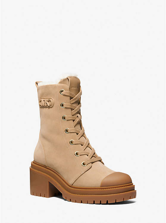 Hanley Suede Combat Boot | Michael Kors 40F3HYME5S