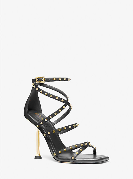 Imani Studded Leather Sandal | Michael Kors 40F3IMHS1L