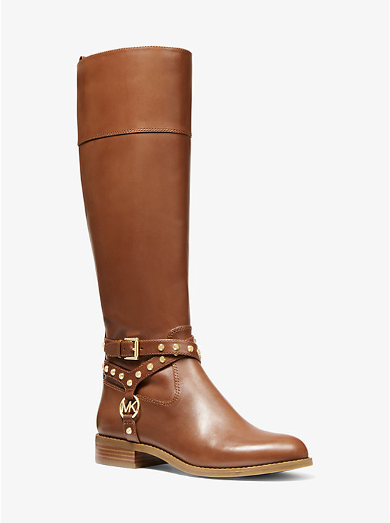 Preston Studded Leather Boot | Michael Kors 40F9PRFB5L