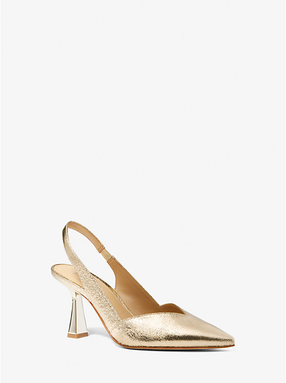 Chelsea Crackled Metallic Pump | Michael Kors 40H3ALMS1M