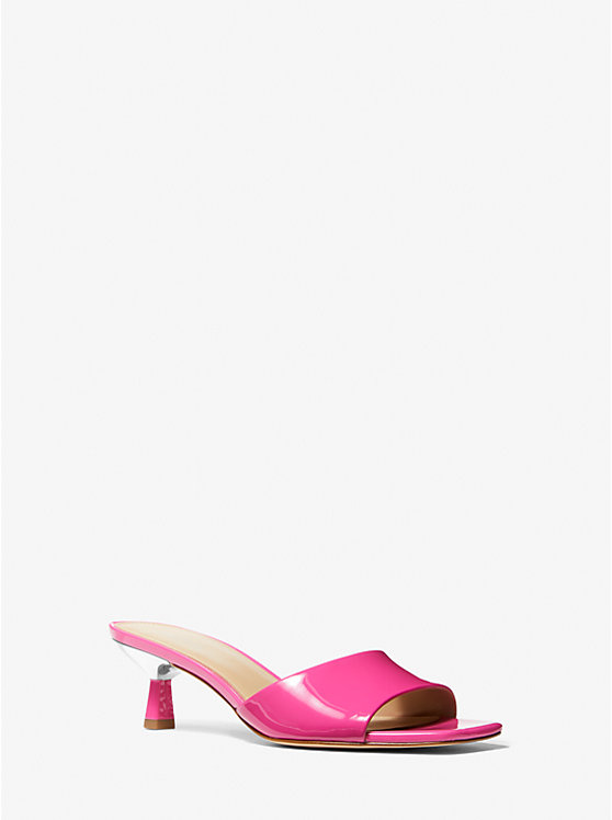 Amal Patent Leather Kitten Sandal | Michael Kors 40R3AMMS2A