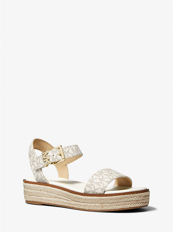 Richie Logo Platform Espadrille Sandal | Michael Kors 40S2RIFPAB