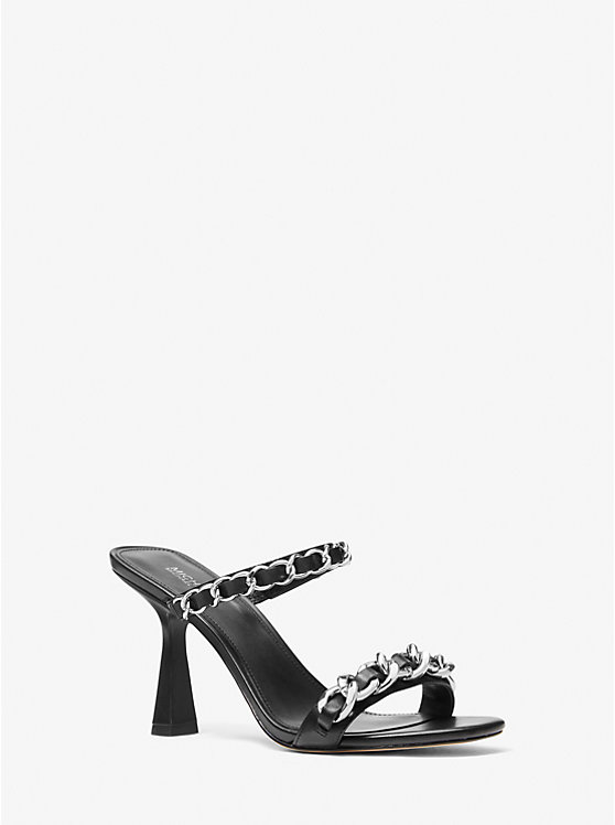 Clara Embellished Leather Sandal | Michael Kors 40S3CLHS1L