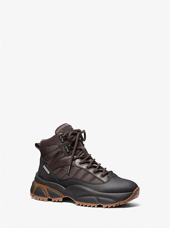 Logan Waterproof Leather Urban Trekking Boot | Michael Kors 42F3LGFB3D