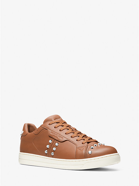 Keating Studded Leather Sneaker | Michael Kors 42S3KEFS4L