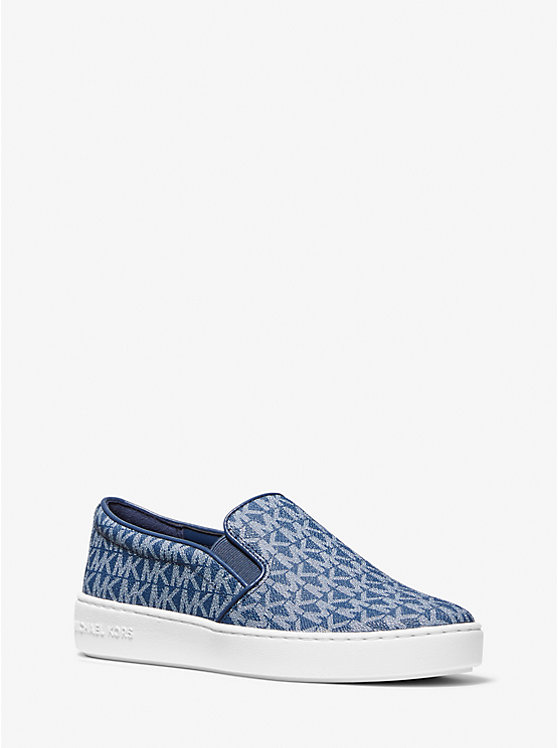 Keaton Signature Logo Slip-On Sneaker | Michael Kors 43F1KTFP6B