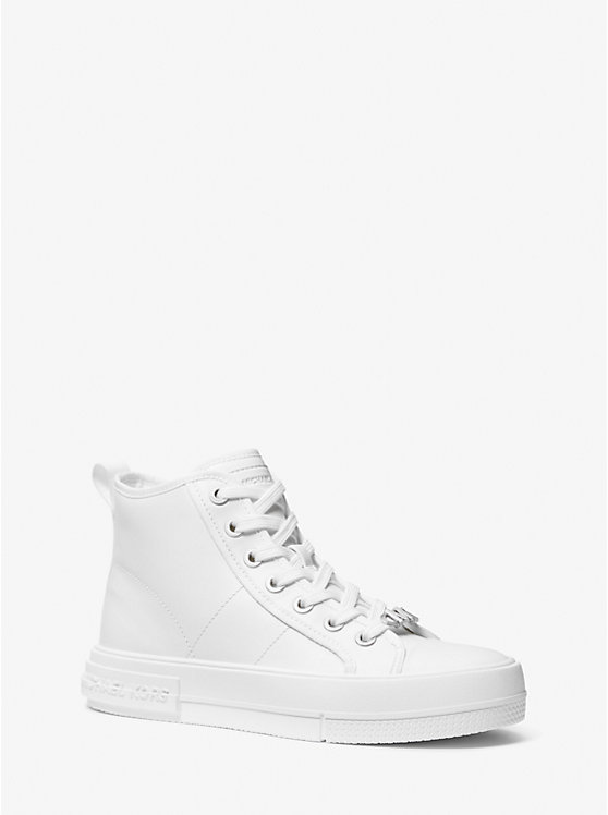 Evy Leather High-Top Sneaker | Michael Kors 43S3EYFE5L