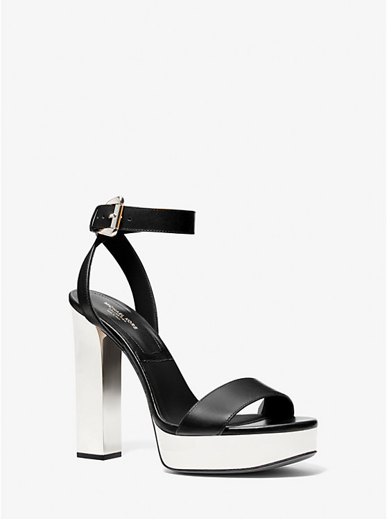 Anabelle Leather Platform Sandal | Michael Kors 46F3ABHA7L