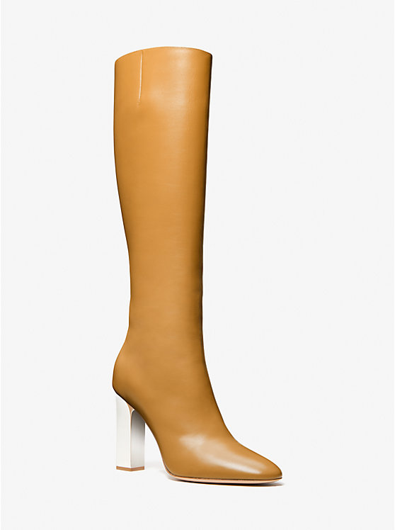 Carly Leather Boot | Michael Kors 46F3CLHB7L