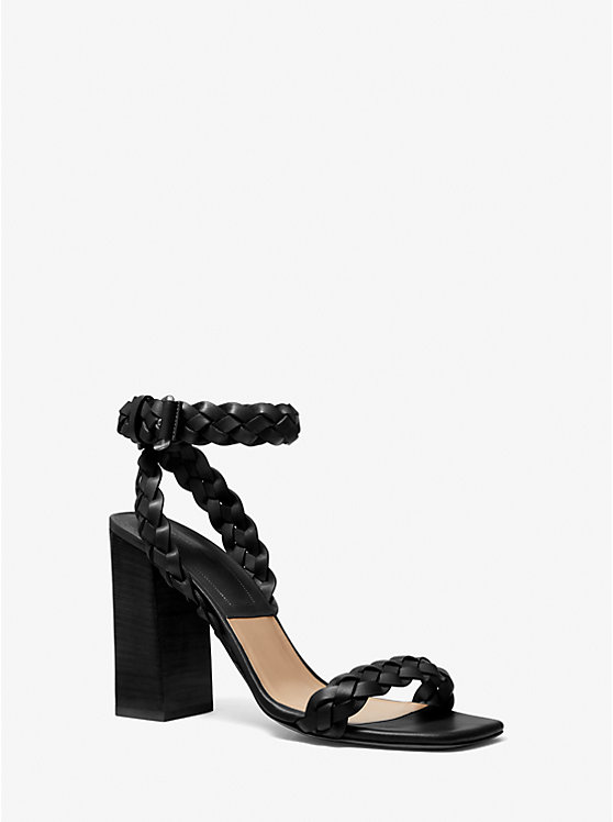 Pippa Woven Leather Sandal | Michael Kors 46S1PIHS1L