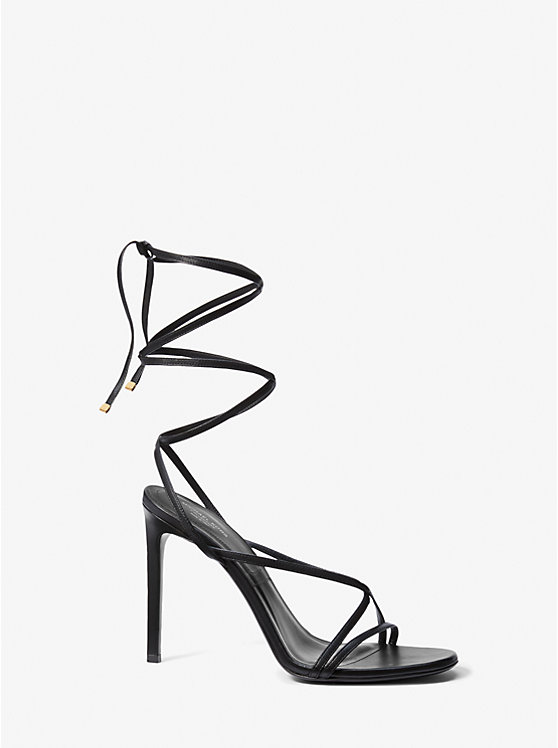 Dahlia Leather Lace-Up Sandal | Michael Kors 46S3DRHA2L