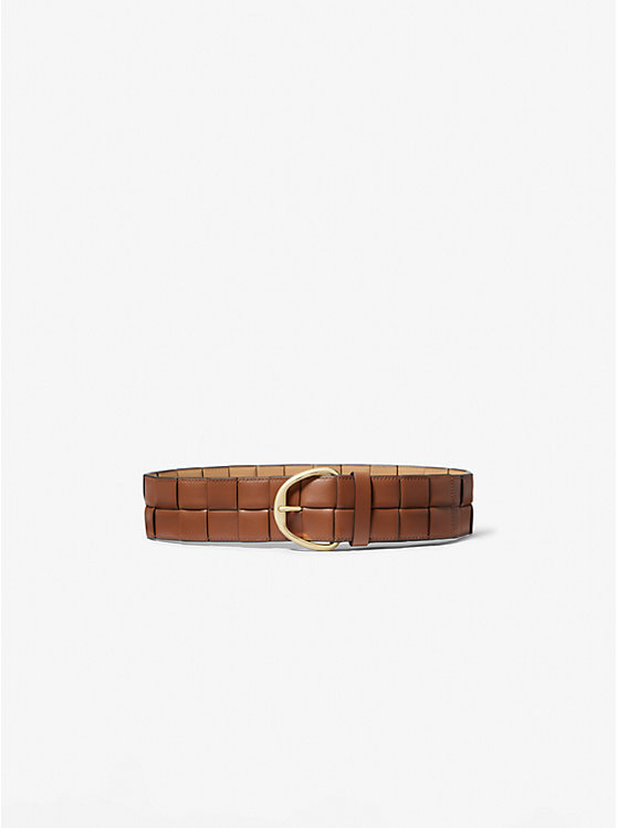 Woven Leather Belt | Michael Kors 558906