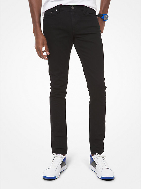 Slim-Fit Stretch-Cotton Jeans | Michael Kors CB99A5G1ZC