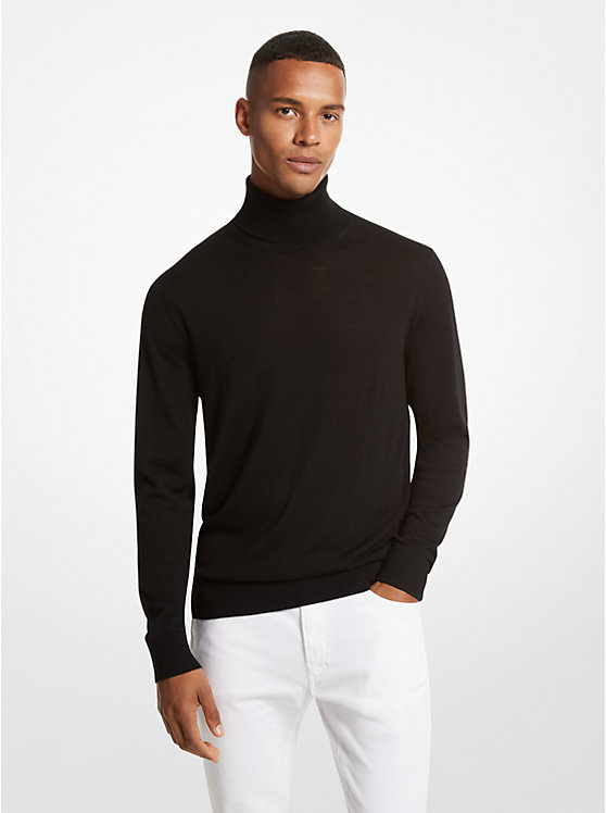 Merino Wool Turtleneck Sweater | Michael Kors CF160207AP