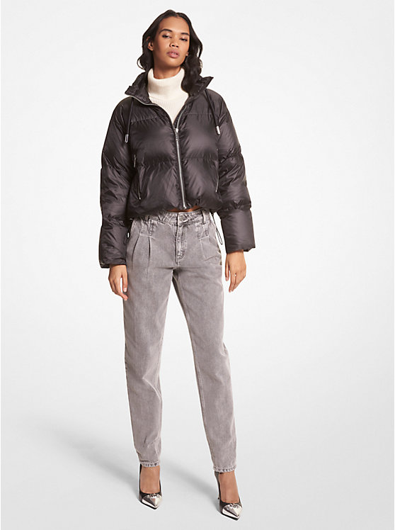 Cropped Quilted Puffer Jacket | Michael Kors MF2204A3SB