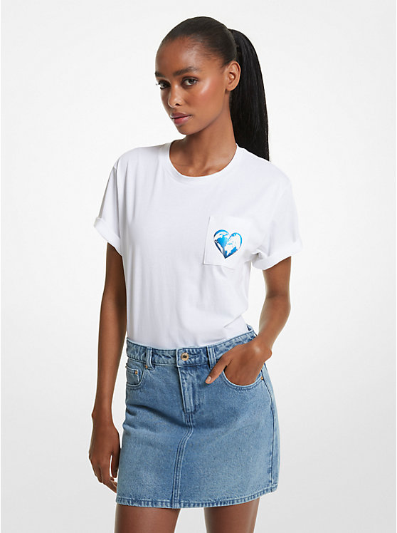 Watch Hunger Stop Organic Cotton Unisex T-Shirt | Michael Kors MH3517V97J