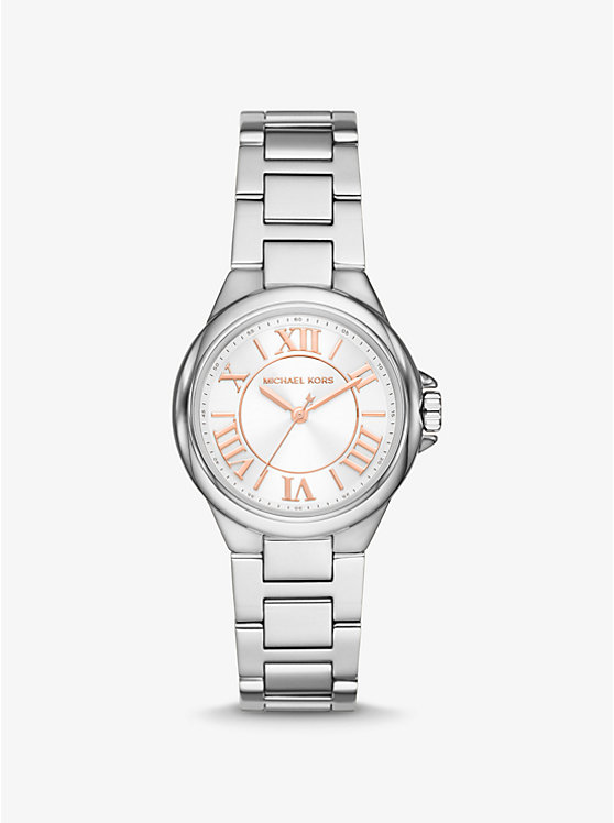 Mini Camille Silver-Tone Watch | Michael Kors MK7259