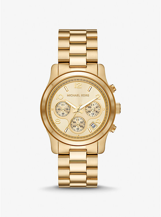 Runway Gold-Tone Watch | Michael Kors MK7323