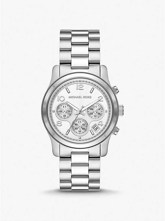 Runway Silver-Tone Watch | Michael Kors MK7325
