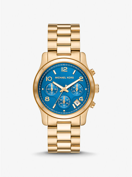 Runway Gold-Tone Watch | Michael Kors MK7353