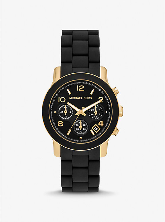 Oversized Runway Gold-Tone Watch | Michael Kors MK7385